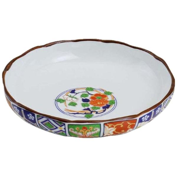 おしゃれ 皿 : 有田焼 古伊万里菊割 五寸皿 Japanese Plate Porcelain/S...