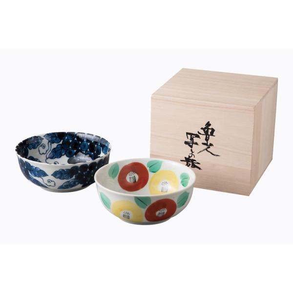 日本陶彩 魯山人写しの器 組盛鉢