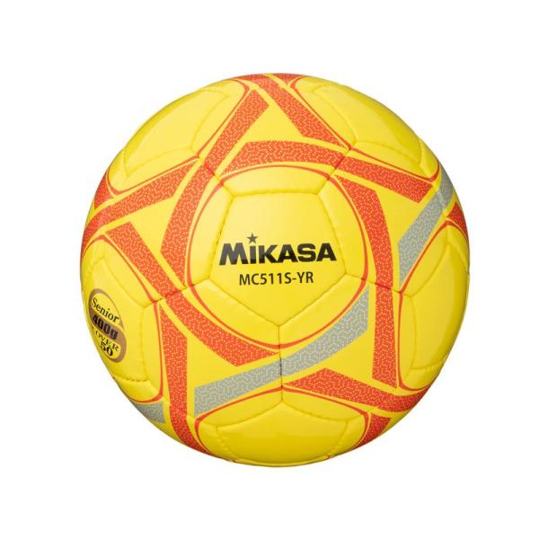 ミカサ(MIKASA) サッカーボール トレーニング 5号 約400g 黄/赤 手縫いボール MC5...