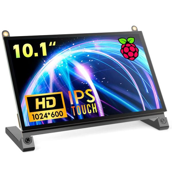 NORSMIC 10インチRaspberry Pi用モニター タッチモニター IPS 1024X60...