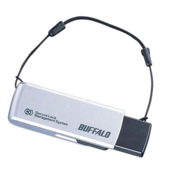 BUFFALO 指紋認証/自動暗号化機能搭載 セキュリティ USBメモリ 4GB RUF2-FHS4...