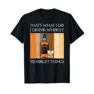 それが私がウイスキーを飲むことです Tシャツ｜lr-store