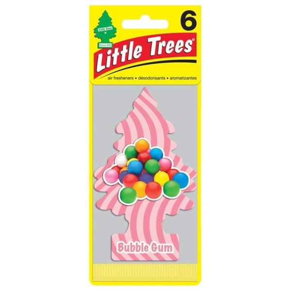 リトルツリー エアフレッシュナー 6pacBabble Gum お得な6枚セットLittleTree...