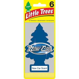 Little Trees リトルツリー エアフレッシュナー 芳香剤 新車の香り 6枚組 New Car Scent Air Freshene｜lr-store