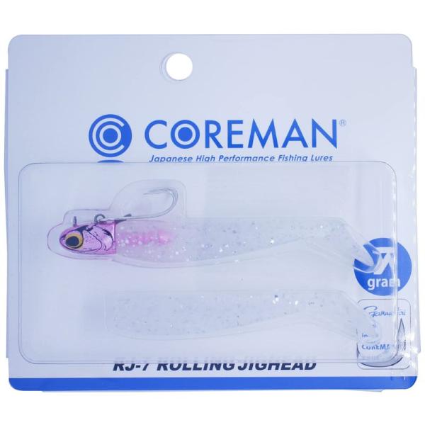 コアマン(Coreman) RJ-7 ローリングジグヘッド #064 ピンクヘッドケイムラパール