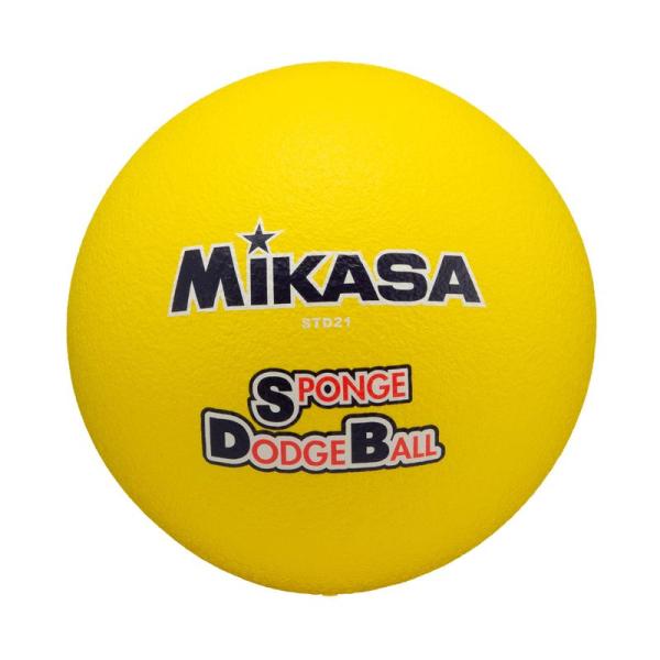 ミカサ(MIKASA) スポンジドッジボール 66cm (幼児~小学生向け) 210g 黄 STD‐...