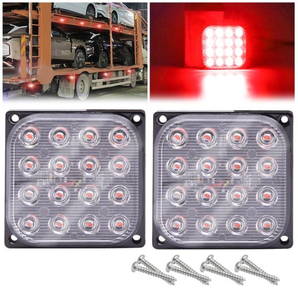 Ygmylandbb LED ストロボライト トラック サイドマーカーランプ 緊急警告灯 12V 2...