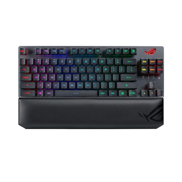 ASUS ゲーミングキーボード ROG Strix Scope RX TKL Wireless De...