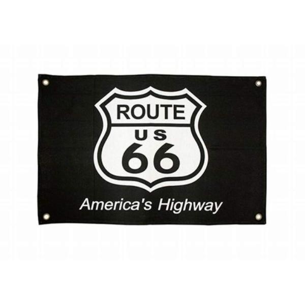 タペストリー ROUTE66 BK ルート66 ブラック アメリカン インテリア 雑貨 ガレージ ア...