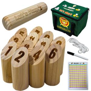 すぐに遊べるセット！KUMAHACHIモルック 日本正規品 標準サイズ