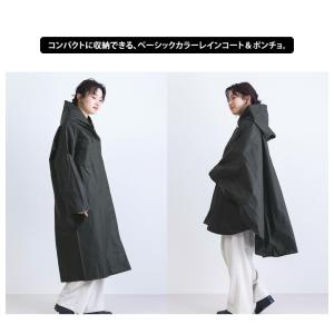 レインコート レインポンチョ 収納袋付き カッ...の詳細画像1