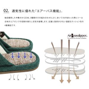 ルームスリッパ 2足セット レディース メンズ...の詳細画像5