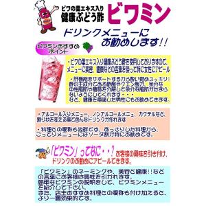ビワミン 健康ぶどう酢 720ml 2本まとめ...の詳細画像5