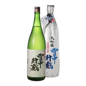 日本酒 秋田県 北鹿酒造 大吟醸 雪中貯蔵 季節限定  1800ml