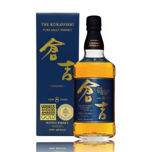 松井 ＊《正規品・箱入り》マツイピュアモルトウイスキー「倉吉 8年