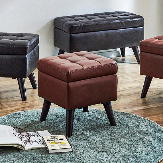 スツール 幅40cm オットマン 収納付 椅子 いす イス チェア チェアー 1人掛け １Ｐ レトロ...