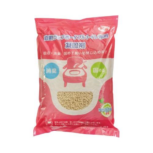 自動ラップポータブルトイレ専用凝固剤 / 533-946　スコップ付