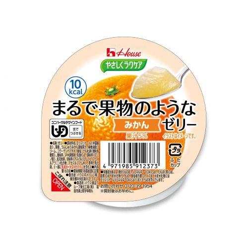 やさしくラクケア　まるで果物のようなゼリー　みかん /　60g