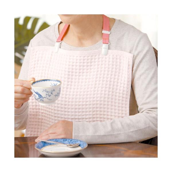 お食事エプロン　のびるクリップ