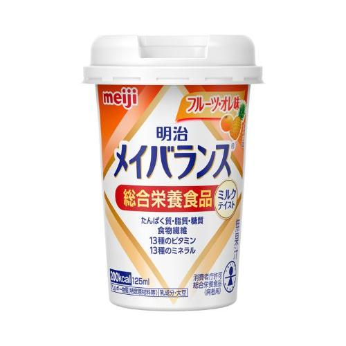 明治　メイバランスMiniカップ　フルーツ・オレ味 / 125mL