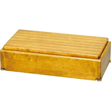 木製玄関台　高さ調節タイプ　S60W-30-1段