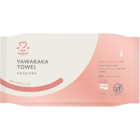 やわらかタオル　ベビーローション入り / 80枚入