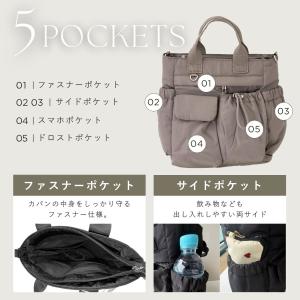 ユーティリティバッグ 多機能バッグ ショルダー...の詳細画像4
