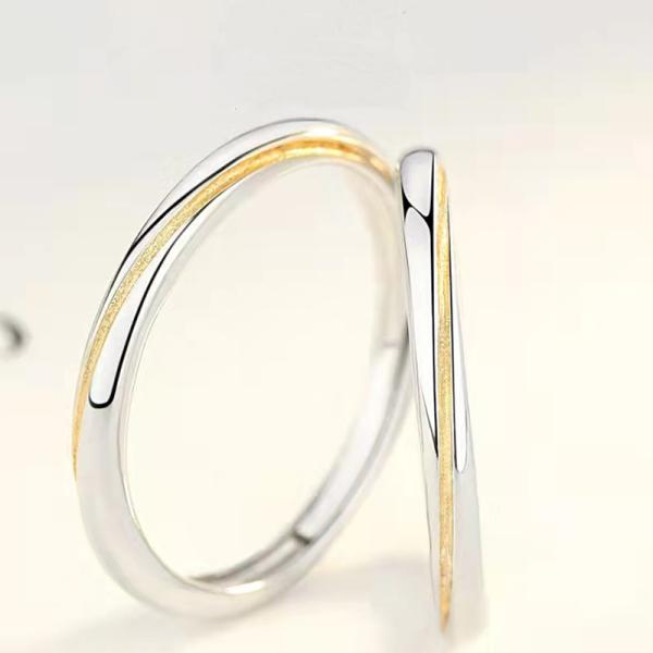 ペアリング シンプル ペア 恋人 カップル 指輪 メンズ レディース ペアリング ストレート ライン...