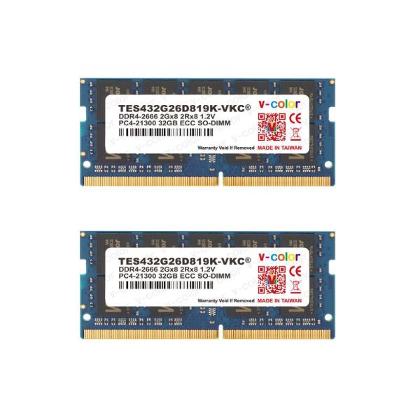 v-color Hynix IC サーバー用メモリ DDR4-2666MHz PC4-21300 6...