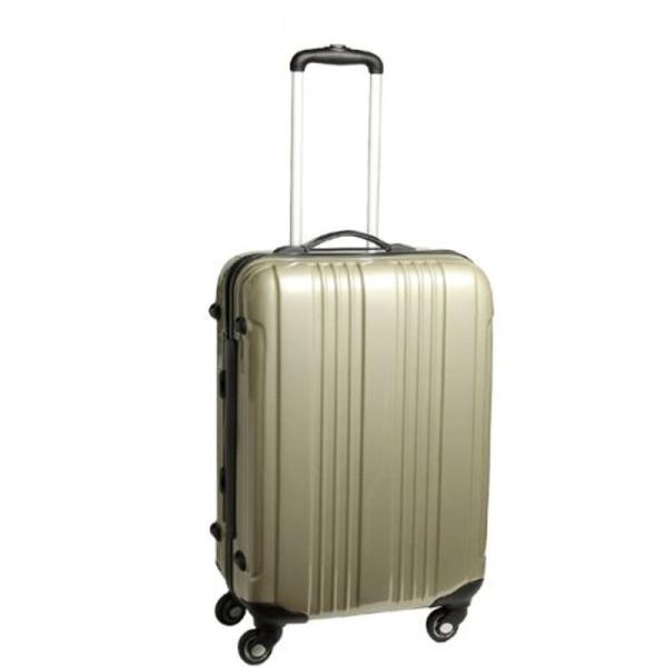 超軽量スーツケース Lサイズ（60l） シャンパンゴールド