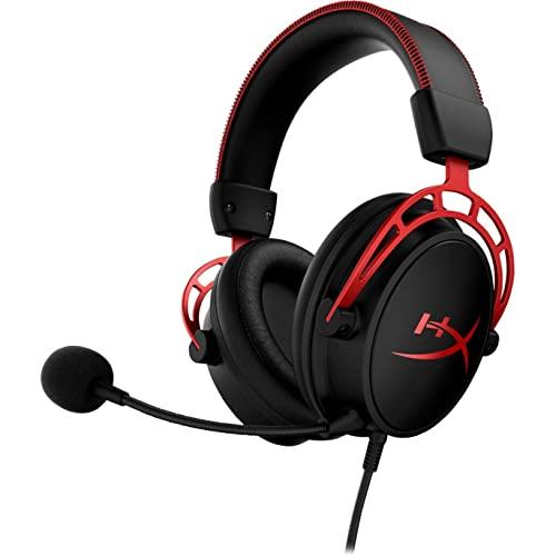 キングストン ゲーミング ヘッドセット HyperX Cloud Alpha レッド/ブラック イン...