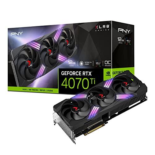 ピーエヌワイ グラフィックスボード GeForce RTX4070Ti 12GB XLR8 Gami...