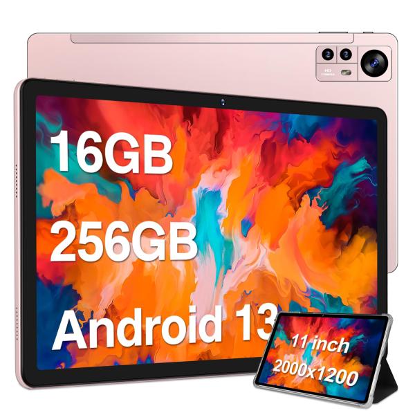 2024 Newest 11 inch Tablet Android 13 Tablets 16GB...