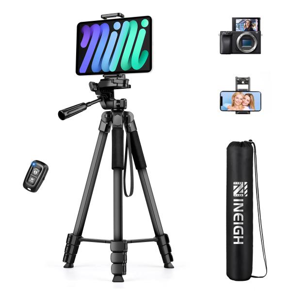 Nineigh Camera Tripods, 67&quot; Tripod for Camera iPad...