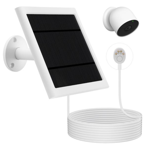 Solar Panel Charge for Google Nest Cam Outdoor or ...