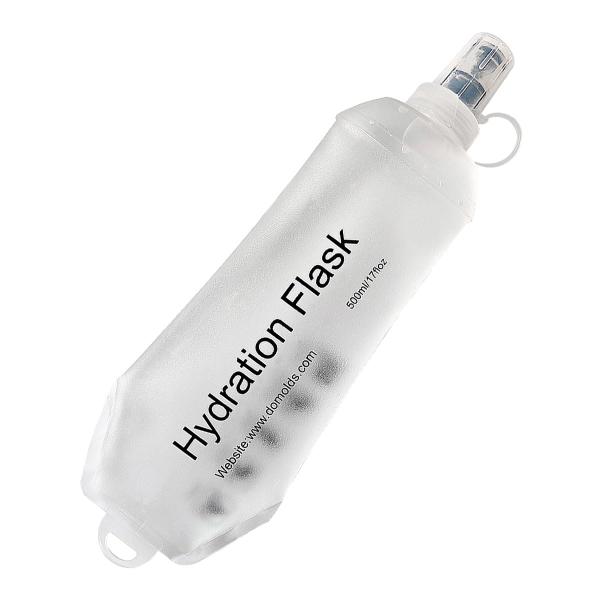 AXEN 500ML Soft Flask, TPU Foldable Running Hydrat...