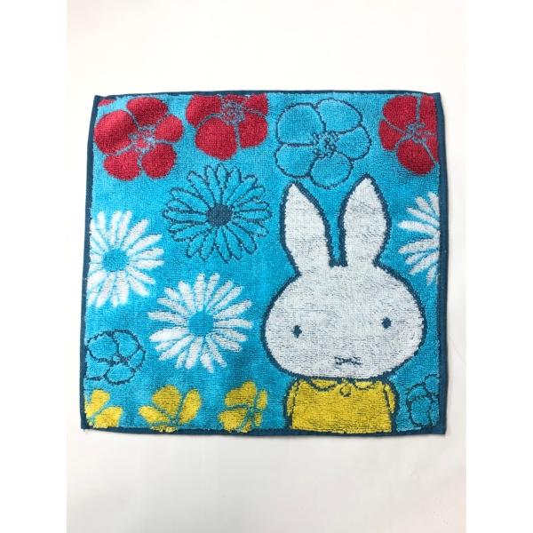 タオル  ミッフィーミニタオル おはな ポケットサイズタオル 約25×25cm 綿100% 今治タオ...