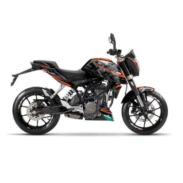 グラフィック デカール ステッカー 車体用  / KTM DUKE デューク 125 200 250...