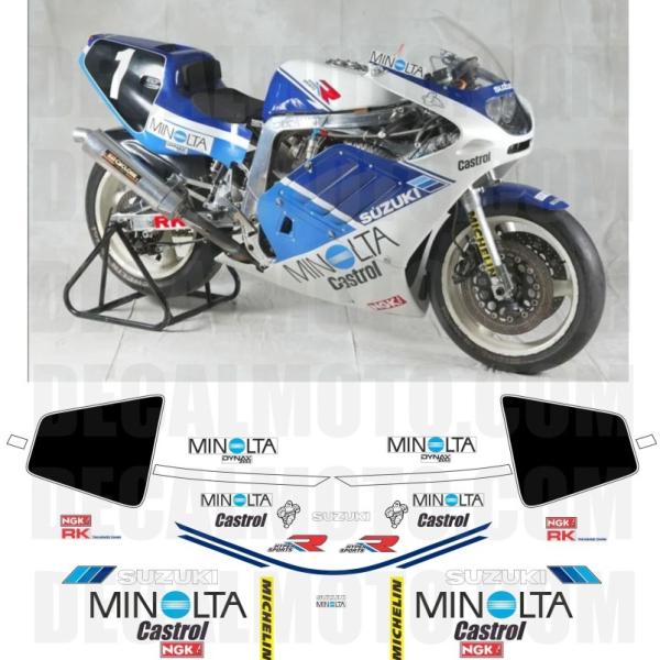 グラフィック デカール 車体用 / スズキ GSX-R750 / 1988 SERT ENDURAN...