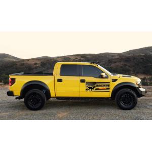 グラフィック デカール ステッカー 車体用 / フォード F-150 / アメリカンフラッグ ストライプ グラフィックス・ステッカー｜ltandpjapan