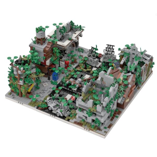 レゴ互換品 廃墟都市 破壊された都市 3645ピース