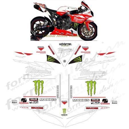 グラフィック デカール ステッカー 車体用 / ヤマハ YZF-R1 YZF-R6 / レプリカ M...