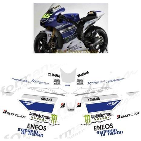 グラフィック デカール ステッカー 車体用 / ヤマハ YZF-R1 YZF-R6 / モトGP M...