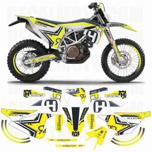 R＆G（アールアンドジー） フェンダーレスキット ブラック HUSQVARNA