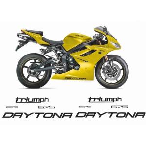 グラフィック デカール ステッカー 車体用 / トライアンフ 675 DAYTONA デイトナ 67...