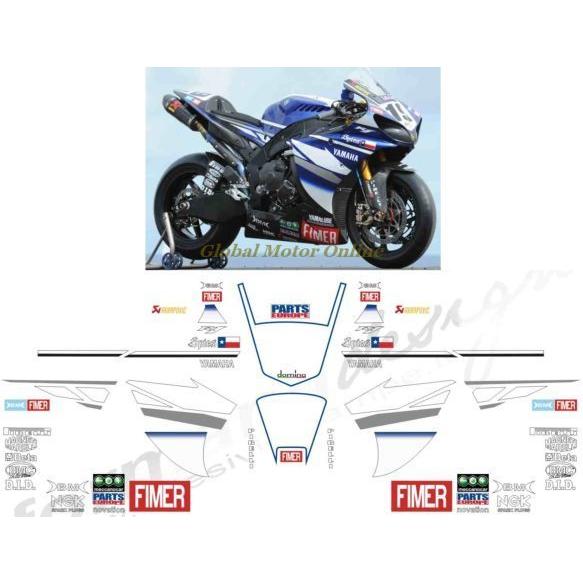 グラフィック デカール ステッカー 車体用 / ヤマハ YZF-R1 / レプリカ ベン・スピーズ ...
