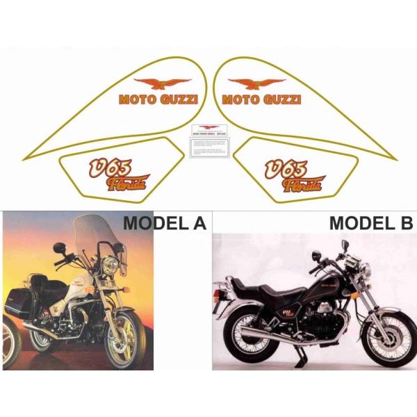 グラフィック デカール ステッカー 車体用 / モトグッツィ V65 FLORIDA レストア