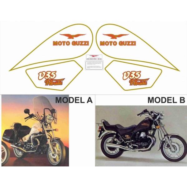 グラフィック デカール ステッカー 車体用 / モトグッツィ V35 FLORIDA レストア