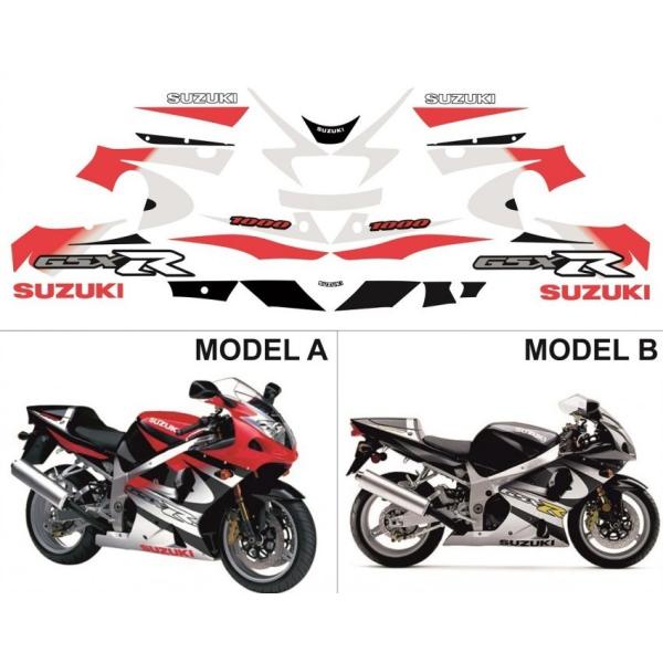 グラフィック デカール ステッカー 車体用 / スズキ GSX-R 1000 / 2001 K1