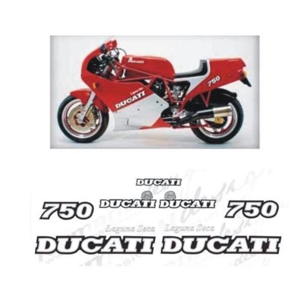 グラフィック デカール ステッカー 車体用 / ドゥカティ Ducati 750 F1 ラグナセカ ...